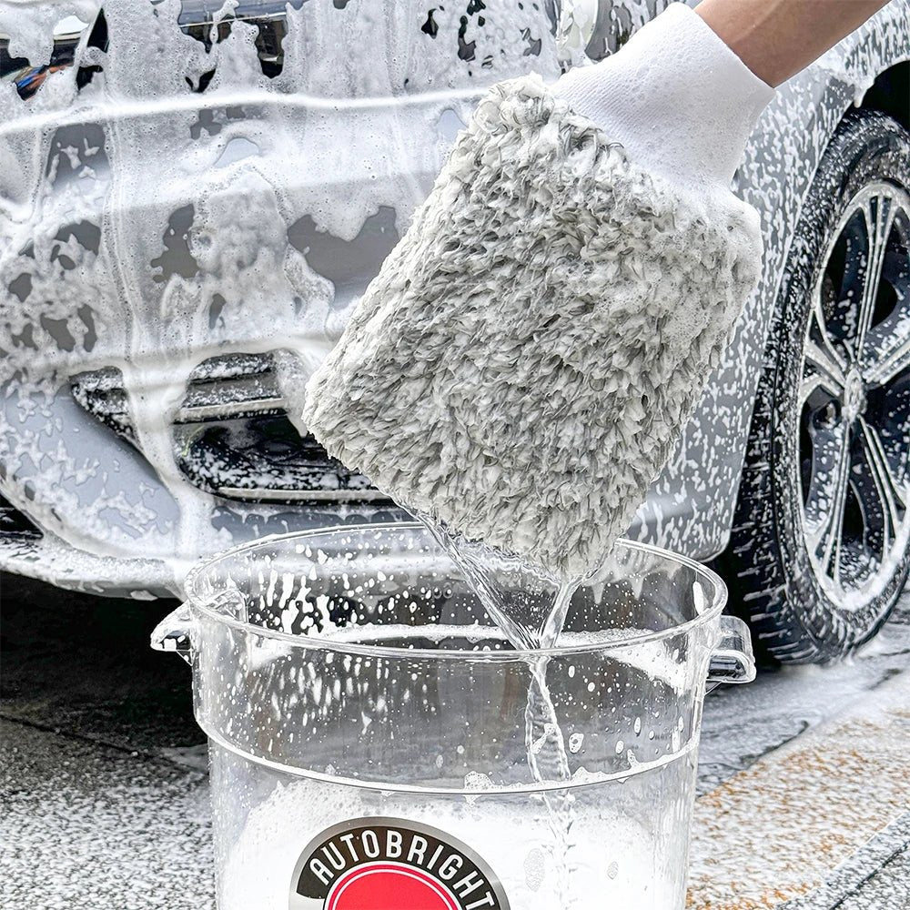 Premium Microfiber Car Wash Gloves - Ultra-Soft ShineShop.xyz.