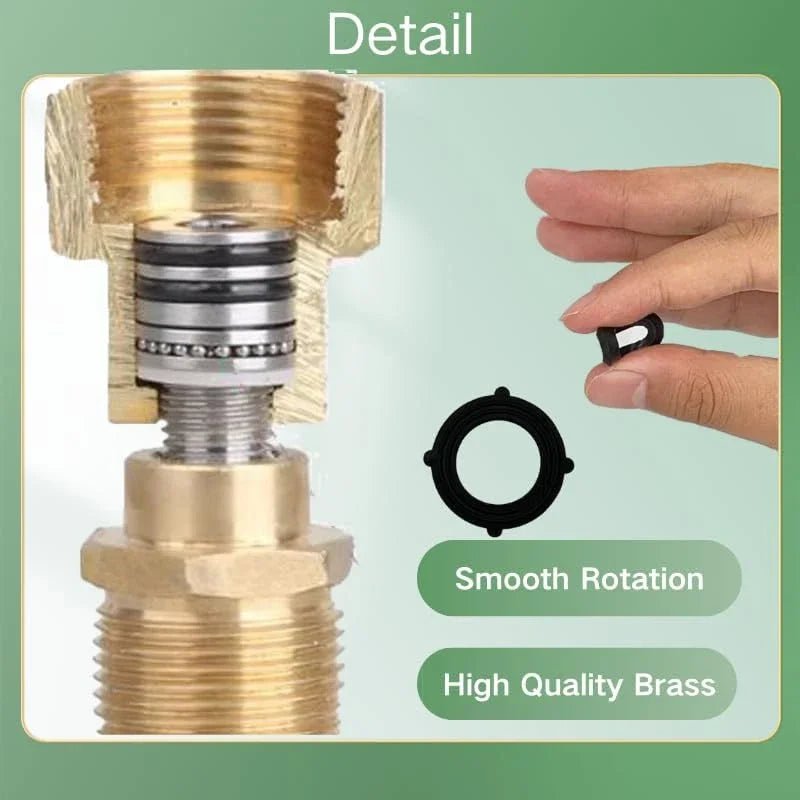 Pressure Washer Swivel Fitting Connector Joint, M22 14mm & 15mm Thread ShineShop.xyz.