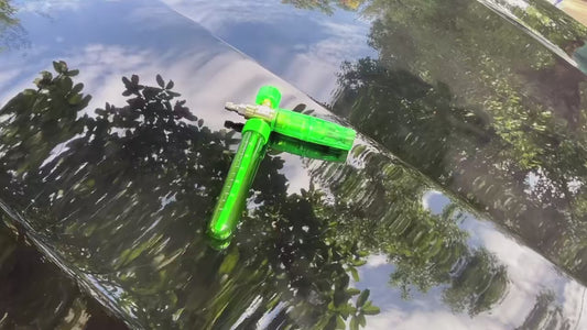 Green BEAR FORCE™ Adjustable Mini Foam Cannon | No-Dilution Foamer for Pressure Washers