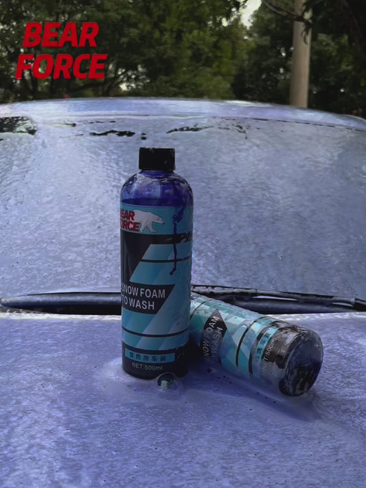 Blue Foaming Car Wash Shampoo - Ideal for Snow Foam Cannon or Bucket Wash