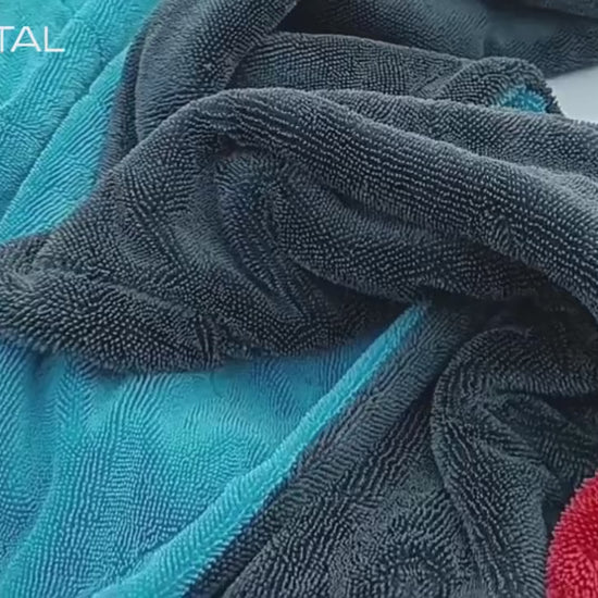 SEAMETAL High-end Microfiber Drying Blanket 1200GSM High Water Absorption Car Wash Towel ShineShop.xyz.