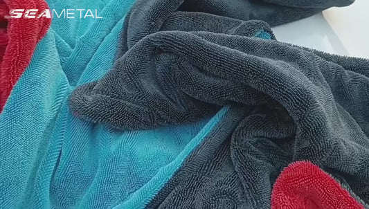 SEAMETAL High-end Microfiber Drying Blanket 1200GSM High Water Absorption Car Wash Towel ShineShop.xyz.