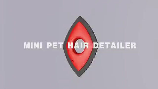 4 Sided Reusable Pet Hair Removal Tool Brush - Rubberized Diamond Comb
