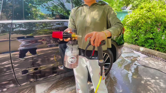 Brass Foam Cannon with 1/4” Quick Connector for Portland Husky Ryobi Greenwork