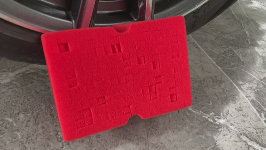 Soft Car Wash Sponge - Large Cross Cut Grid
