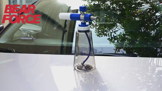 Blue Upgraded Pressure Washer Foam Cannon - 1/4” Quick Connect