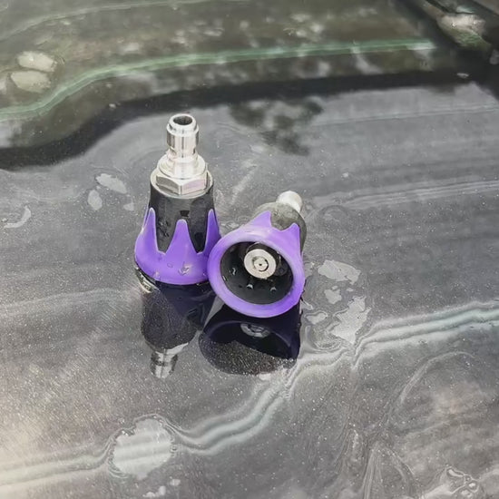 Soft Rubberized Anti-Scratch Nozzle - 1/4" quick connection ShineShop.xyz.