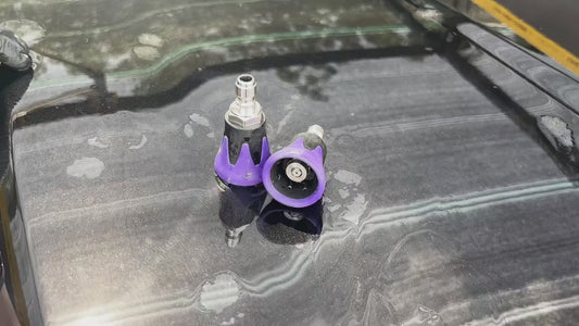 Soft Rubberized Anti-Scratch Nozzle - 1/4" quick connection ShineShop.xyz.