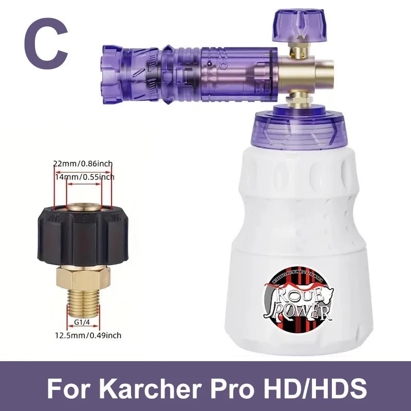 Purple Pressure Washer Foam Cannon ShineShop.xyz.