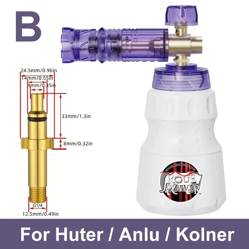 Purple Pressure Washer Foam Cannon ShineShop.xyz.
