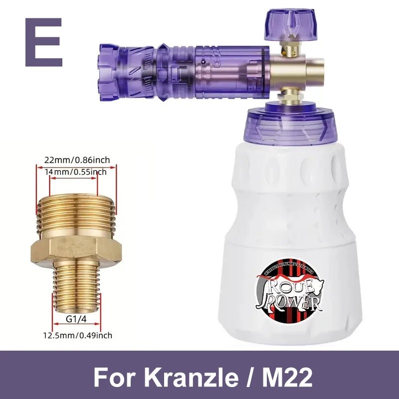 Purple Pressure Washer Foam Cannon ShineShop.xyz.