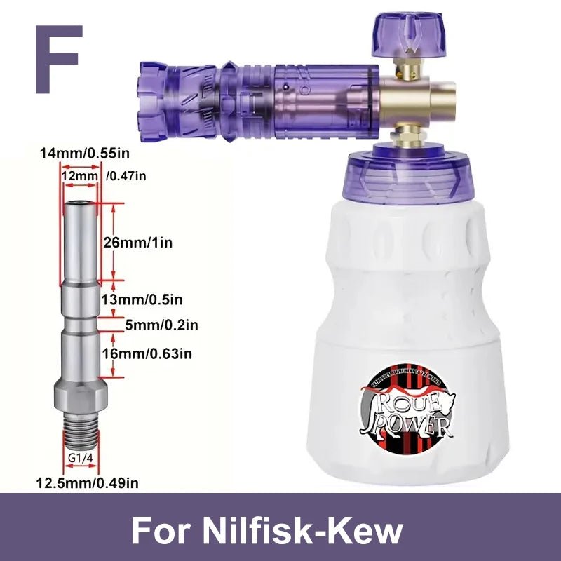 Purple Pressure Washer Foam Cannon ShineShop.xyz.