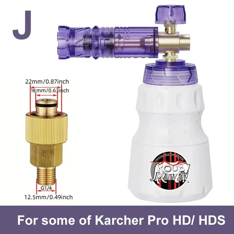 Purple Pressure Washer Foam Cannon ShineShop.xyz.