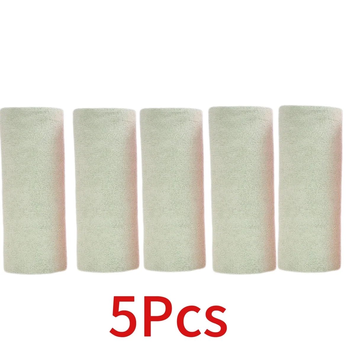 Reusable 8" Microfiber Home Kitchen & Shop Towel Rolls - Paper Towel Replacement - 1 Roll of 20 Sheets ShineShop.xyz.