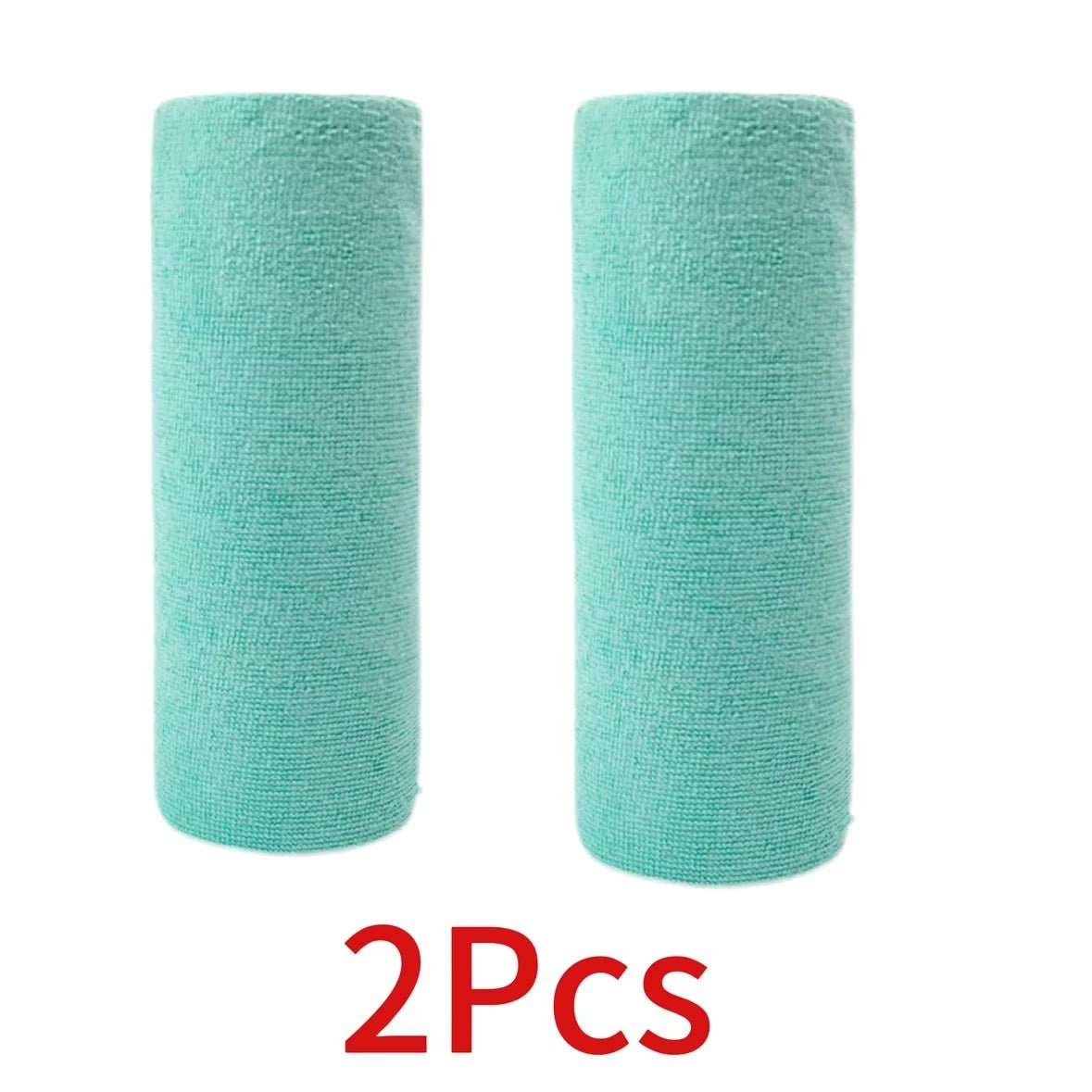 Reusable 8" Microfiber Home Kitchen & Shop Towel Rolls - Paper Towel Replacement - 1 Roll of 20 Sheets ShineShop.xyz.