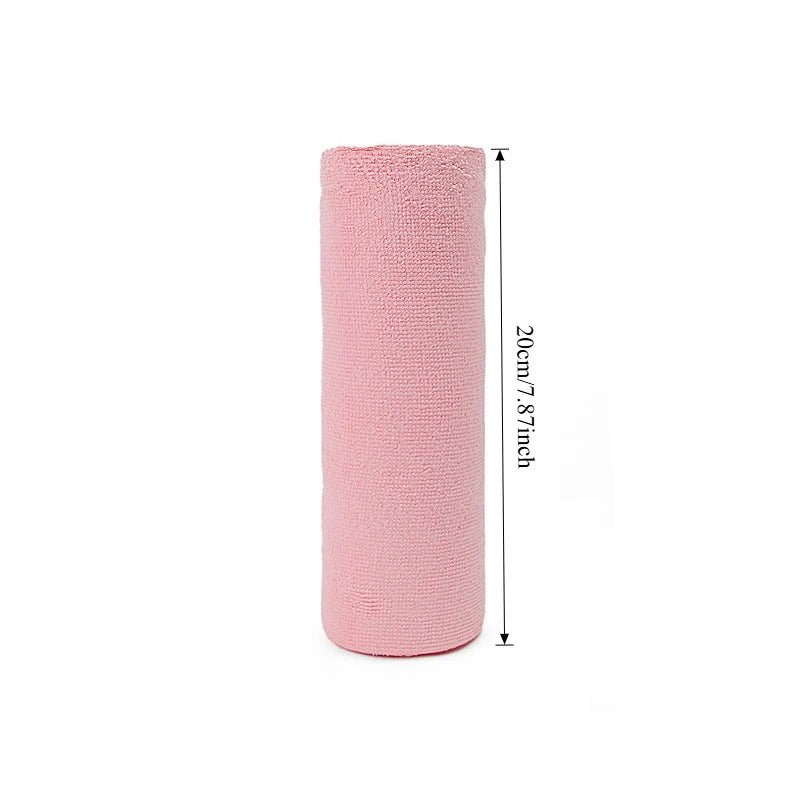 Reusable Microfiber Towel Roll - Cleaning Wipe for Home Kitchen Dish & Shop Rags - Paper Towel Replacement 1 Roll of 20 Sheets ShineShop.xyz.