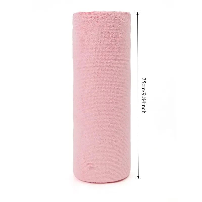 Reusable Microfiber Towel Roll - Cleaning Wipe for Home Kitchen Dish & Shop Rags - Paper Towel Replacement 1 Roll of 20 Sheets ShineShop.xyz.
