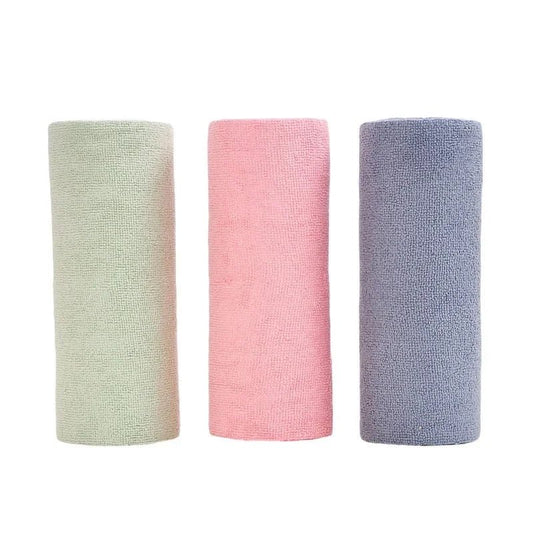 Reusable Microfiber Towel Roll - Cleaning Wipe for Home Kitchen Dish & Shop Rags - Paper Towel Replacement 1 Roll of 20 Sheets ShineShop.xyz.