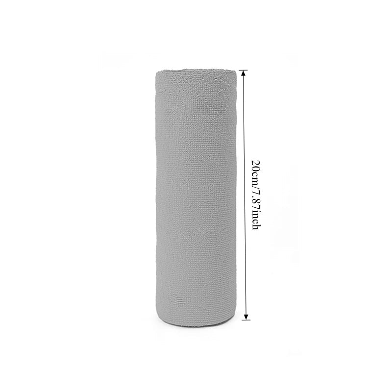 Reusable Microfiber Towel Roll - Cleaning Wipe for Home Kitchen Dish & Shop Rags - Paper Towel Replacement 1 Roll of 20 Sheets ShineShop.xyz.