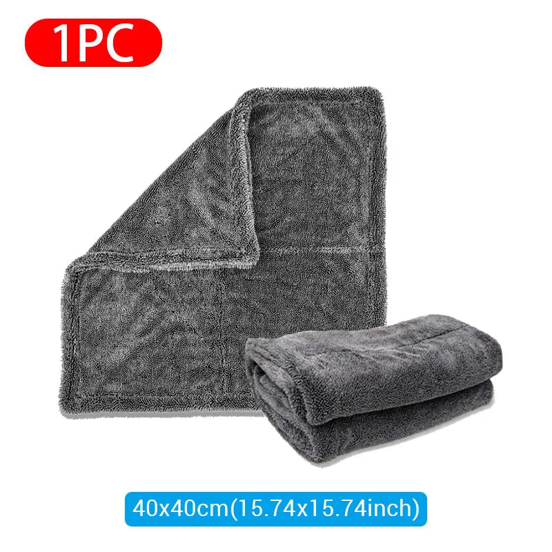 SEAMETAL High-end Microfiber Drying Blanket 1200GSM High Water Absorption Car Wash Towel ShineShop.xyz.