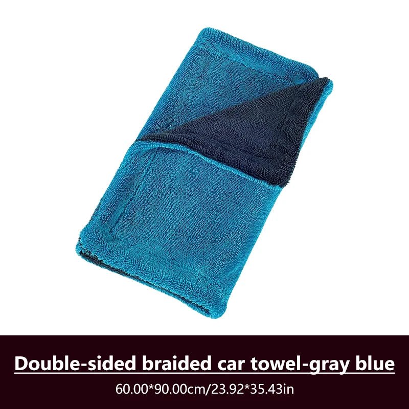 SEAMETAL High - end Microfiber Drying Blanket 1200GSM High Water Absorption Car Wash Towel - ShineShop.xyz