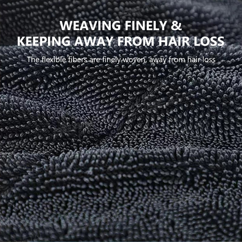 SEAMETAL High-end Microfiber Drying Blanket 1200GSM High Water Absorption Car Wash Towel ShineShop.xyz.