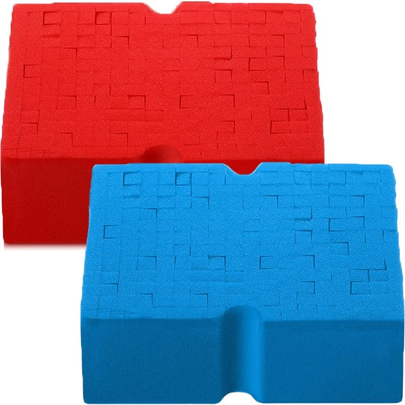 Soft Car Wash Sponge - Large Cross Cut Grid ShineShop.xyz.