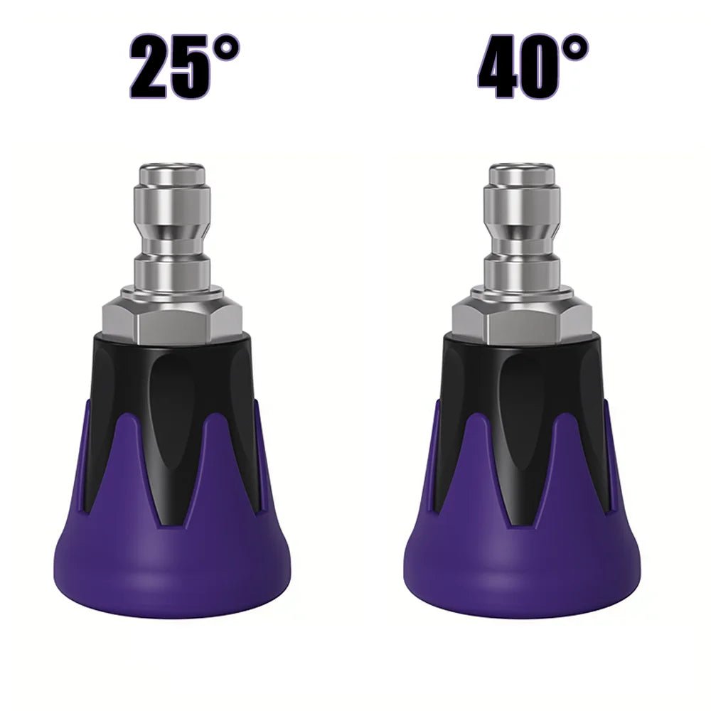 Soft Rubberized Anti-Scratch Nozzle - 1/4" quick connection ShineShop.xyz.