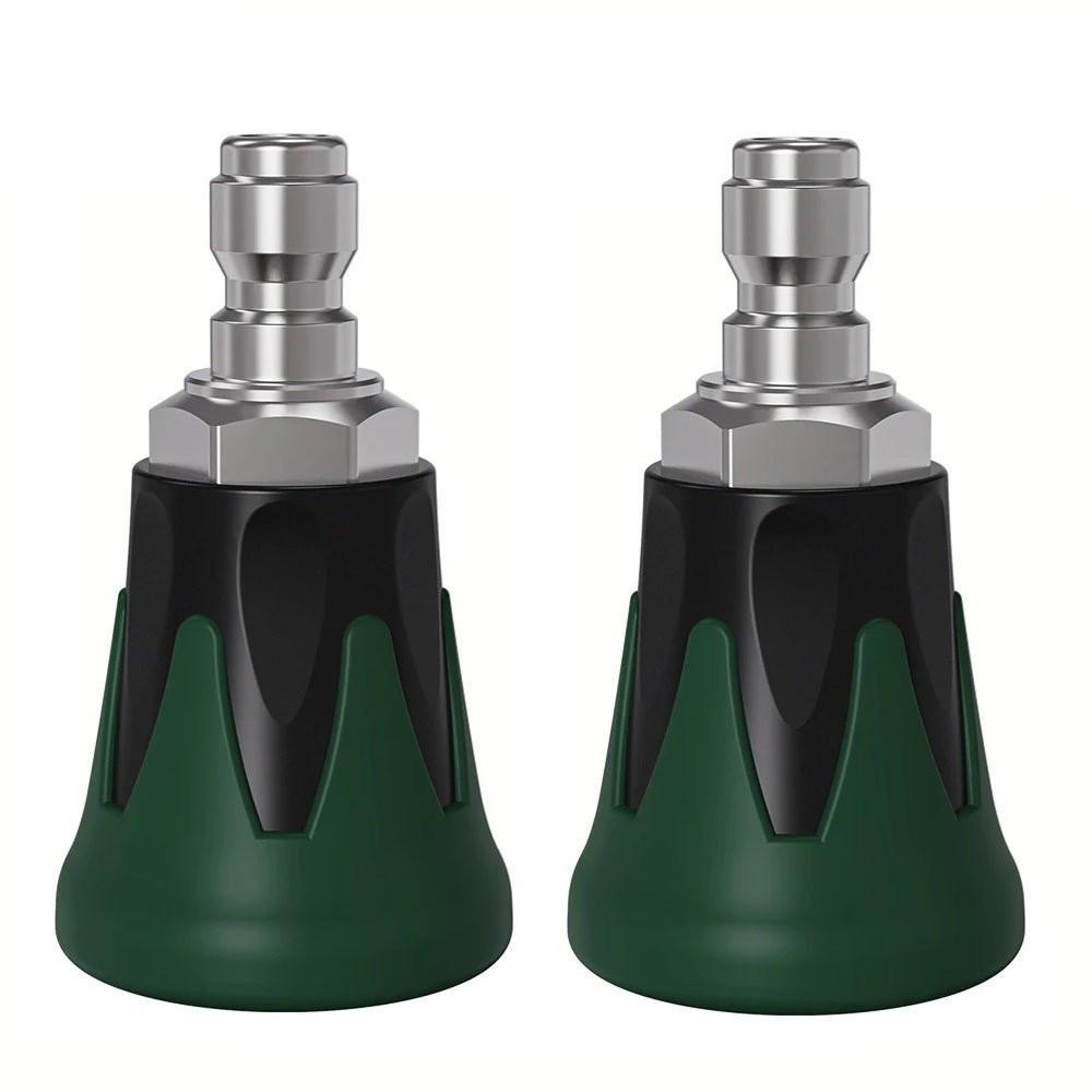 Soft Rubberized Anti - Scratch Nozzle - 1/4" quick connection - ShineShop.xyz