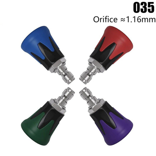 Soft Rubberized Anti-Scratch Nozzle - 1/4" quick connection ShineShop.xyz.