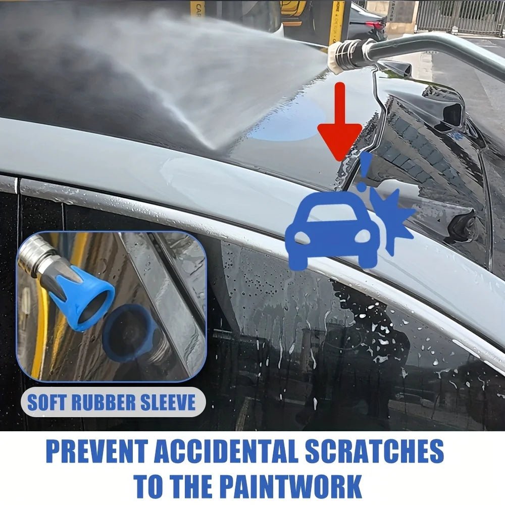 Soft Rubberized Anti-Scratch Nozzle - 1/4" quick connection ShineShop.xyz.