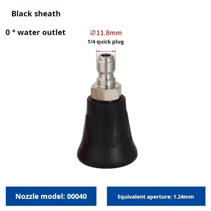 Soft Rubberized Car Wash Sprayer Nozzle Tip Set with Rubber Cover ShineShop.xyz.