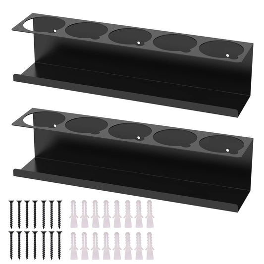 Spray Bottle Holder Metal Aerosol Can Wall Mount Paint Bottle Organizer for Garage Shop Home ShineShop.xyz.
