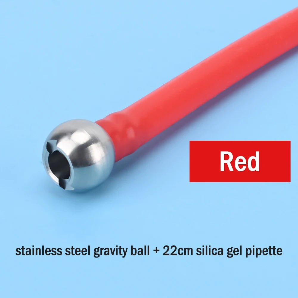 Stainless Steel Weighted Filter Pickup Silicone Tube Upgrade for Foam Cannons - 1 pc. ShineShop.xyz.