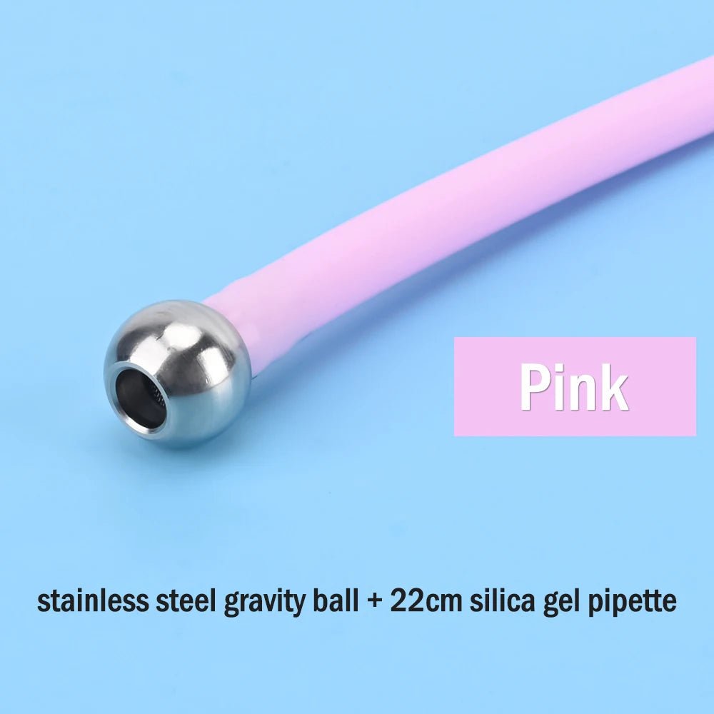 Stainless Steel Weighted Filter Pickup Silicone Tube Upgrade for Foam Cannons - 1 pc. ShineShop.xyz.