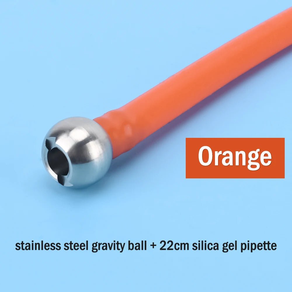 Stainless Steel Weighted Filter Pickup Silicone Tube Upgrade for Foam Cannons - 1 pc. ShineShop.xyz.