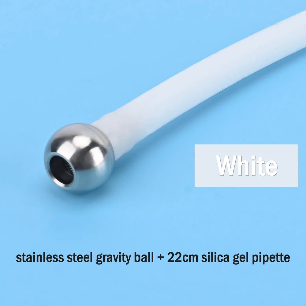 Stainless Steel Weighted Filter Pickup Silicone Tube Upgrade for Foam Cannons - 1 pc. ShineShop.xyz.