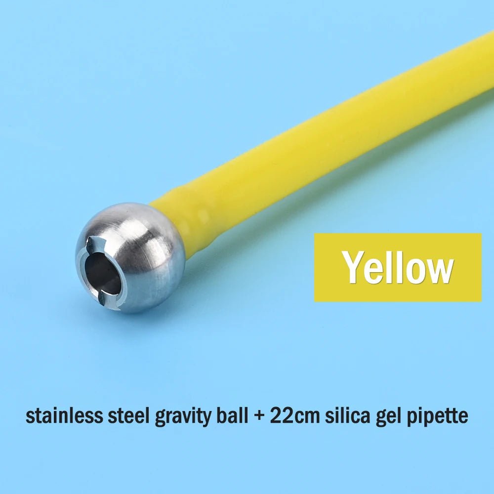Stainless Steel Weighted Filter Pickup Silicone Tube Upgrade for Foam Cannons - 1 pc. ShineShop.xyz.