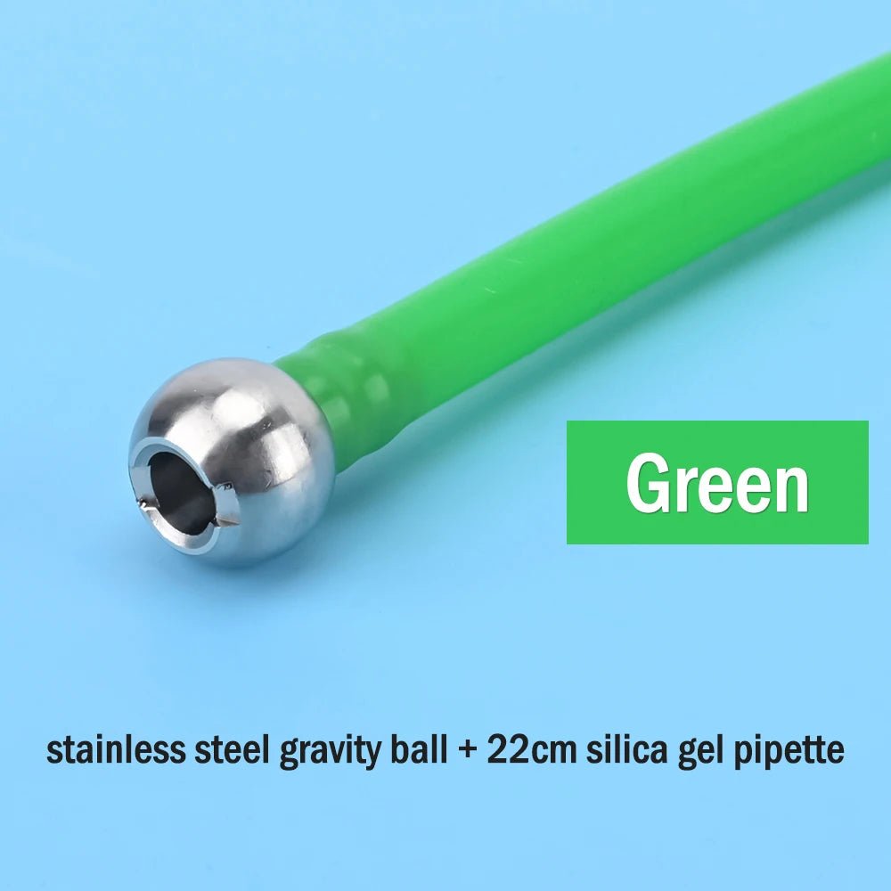 Stainless Steel Weighted Filter Pickup Silicone Tube Upgrade for Foam Cannons - 1 pc. ShineShop.xyz.