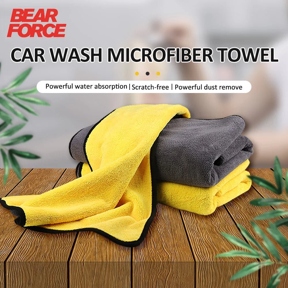 Super Absorbent Thick Microfiber Towel ShineShop.xyz.