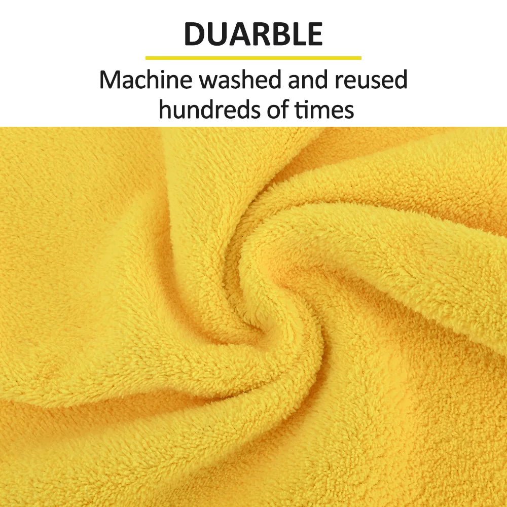 Super Absorbent Thick Microfiber Towel ShineShop.xyz.