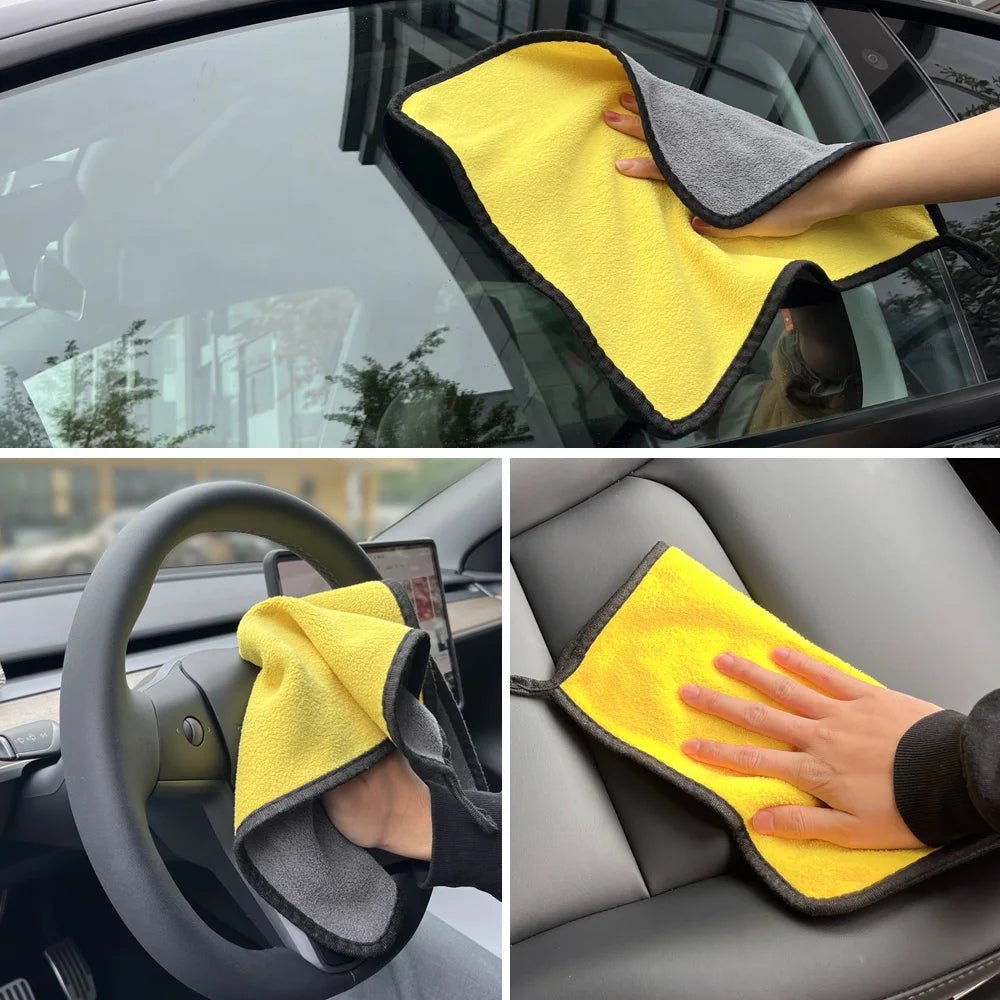 Super Absorbent Thick Microfiber Towel ShineShop.xyz.