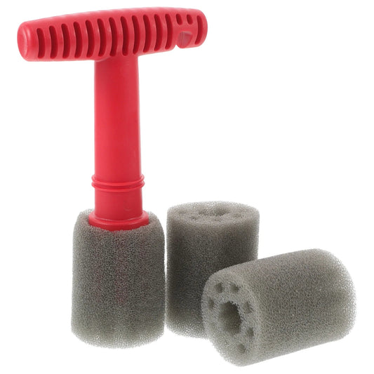T-Handle Lug Nut Wheel Cleaning Brush ShineShop.xyz.