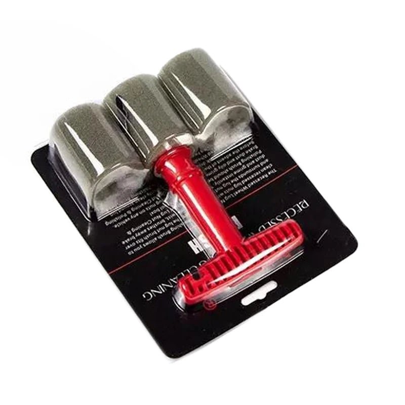 T-Handle Lug Nut Wheel Cleaning Brush ShineShop.xyz.