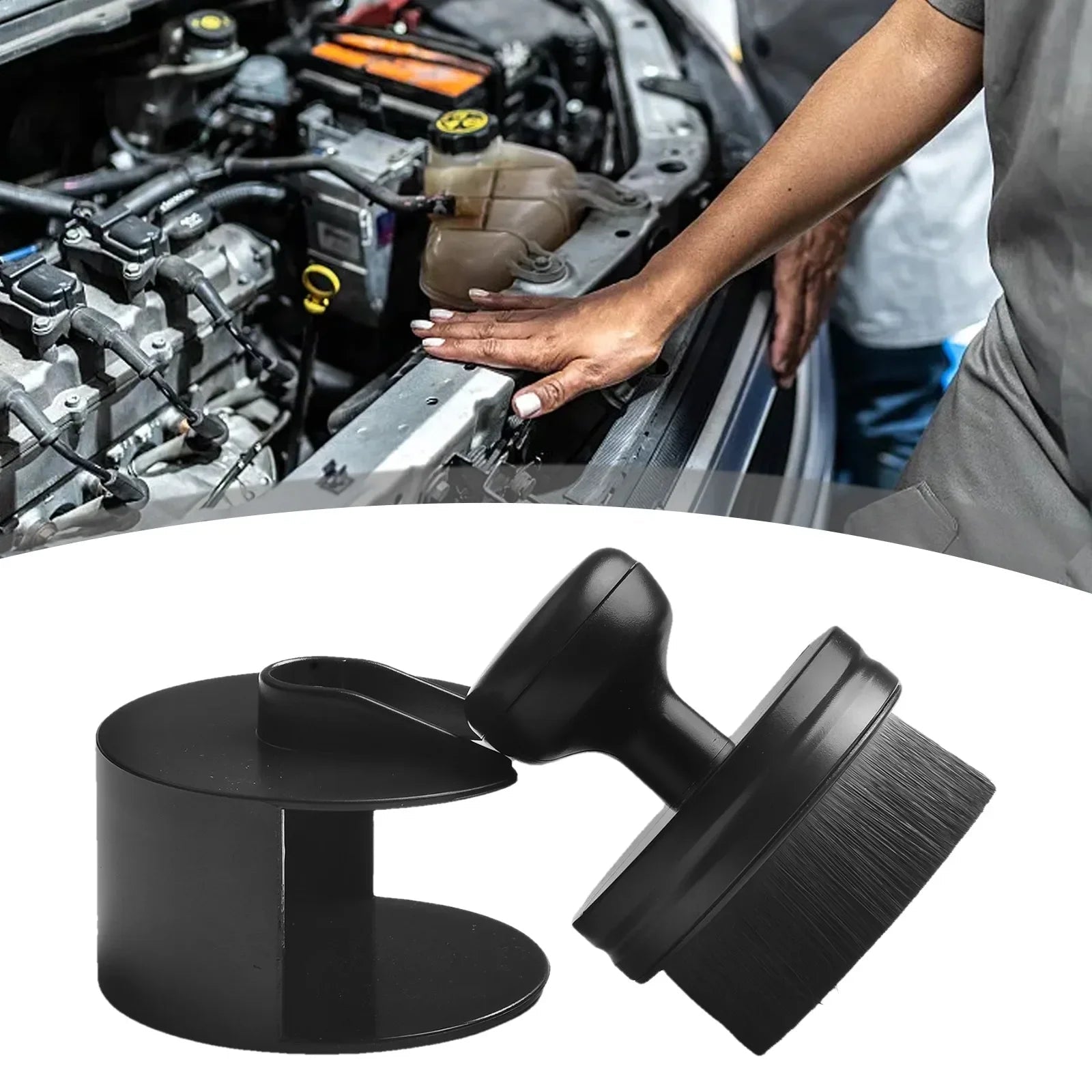 Ultra Plush Tire Shine Applicator Brush ShineShop.xyz.