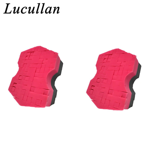Big Grid 2.0 Double Side Cross-Cut Sponge - Better Grip and Access Tight Spaces for Rinse-less Car Wash