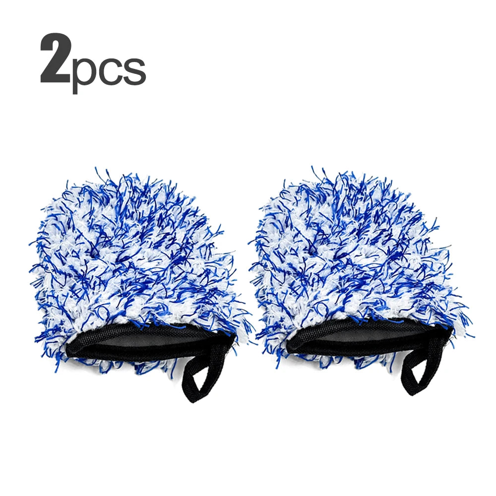 5pc Mini Mitt Set - Super Soft Microfiber Wheel Glove