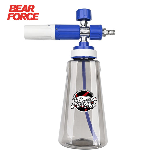 Blue Upgraded Pressure Washer Foam Cannon - 1/4” Quick Connect