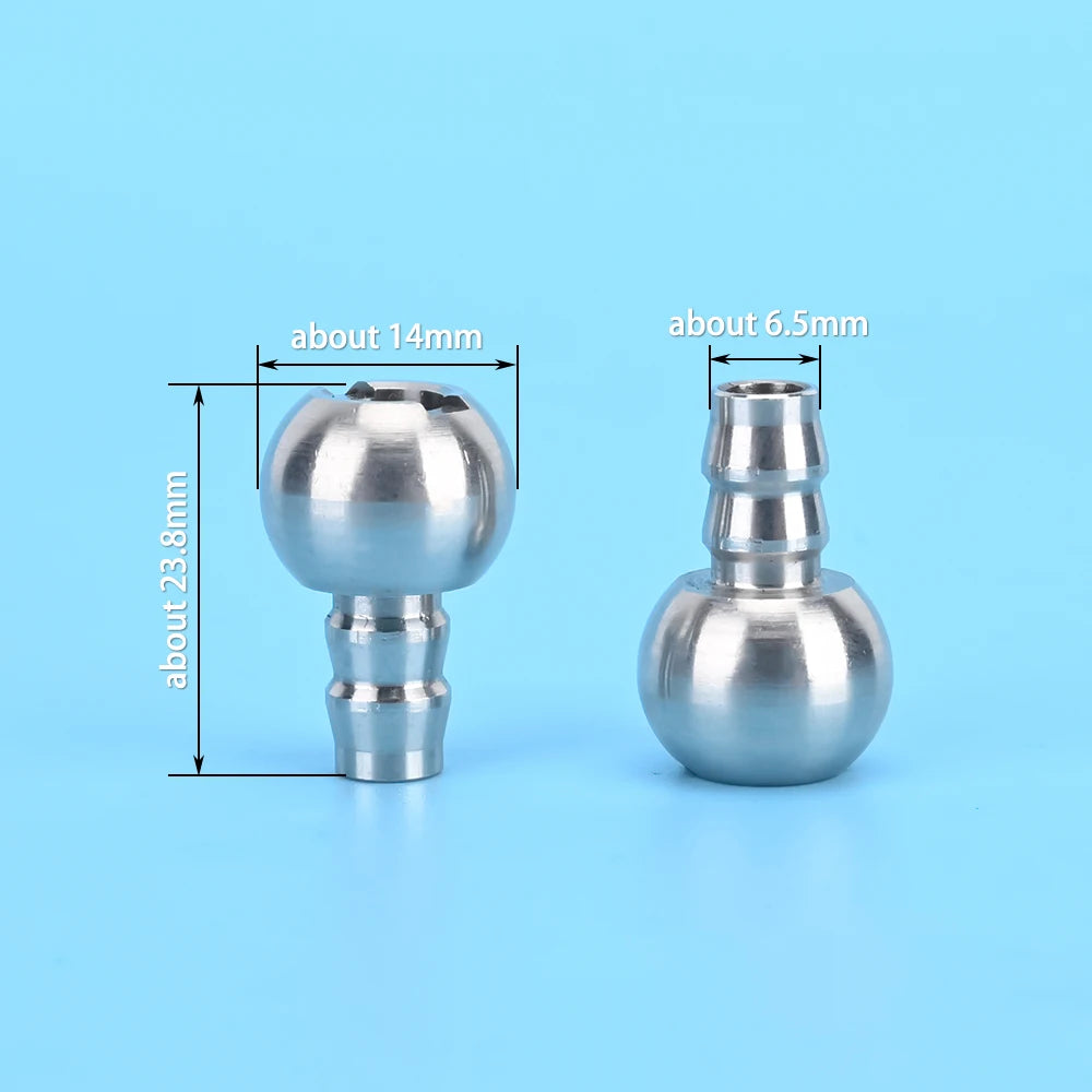 Stainless Steel Weighted Filter Pickup Tube Upgrade for Foam Cannons
