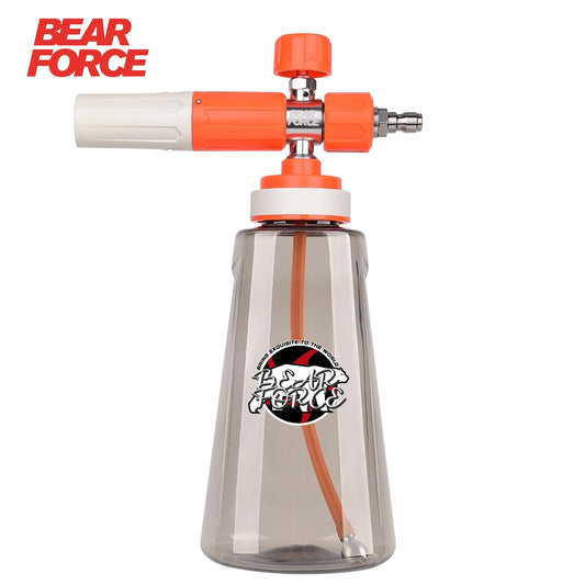 Orange Upgraded Pressure Washer Foam Cannon - 1/4” Quick Connect